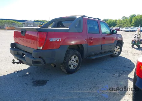 2003 Chevrolet Avalanche 1500 from USA, damaged, VIN 3GNEK13T53G113803